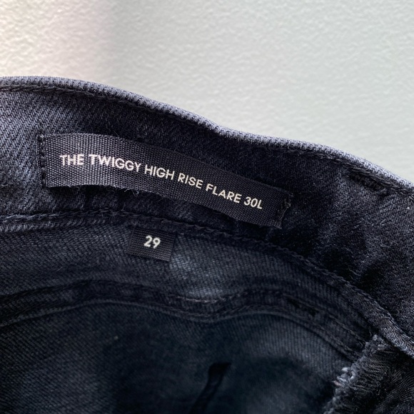 Denim Forum - The Twiggy High Rise Flare Jeans - Picture 9 of 12